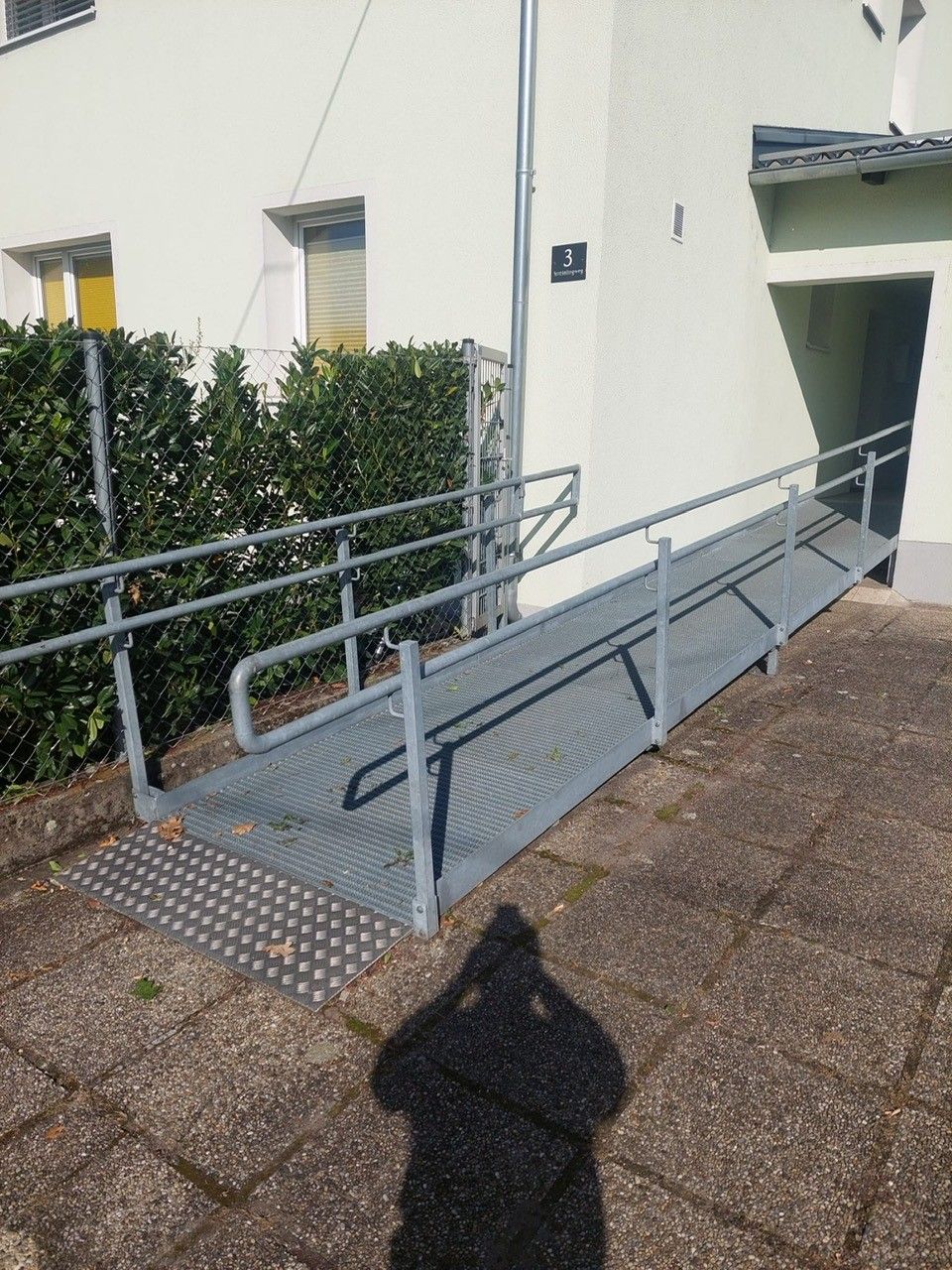 Auffahrrampe/Treppenrampe P10038